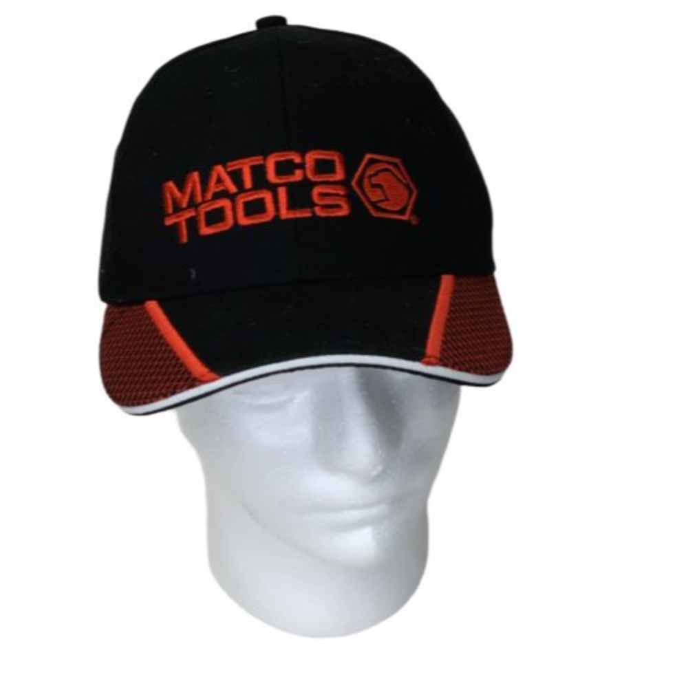 Matco Tools Baseball Cap Truckers Hat Red/Black Adjustable Hook & Loop